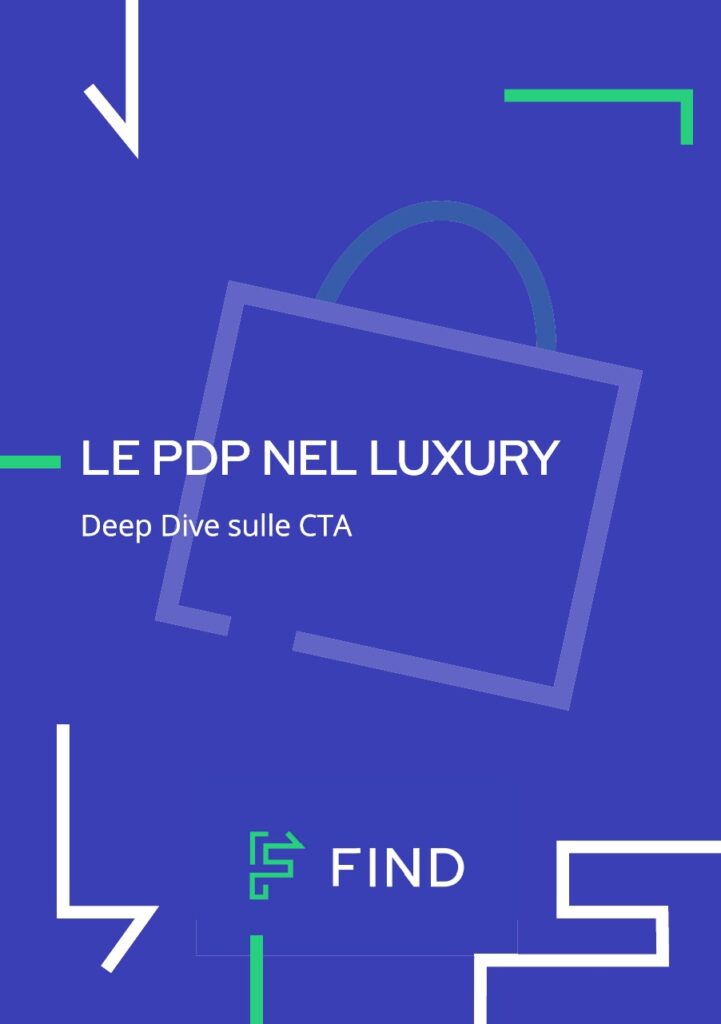 FIND / Search Driven Marketing - FIND PDP Luxury copertina